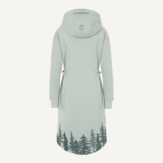 Premium Hoodie Mantel - MISTY FOREST