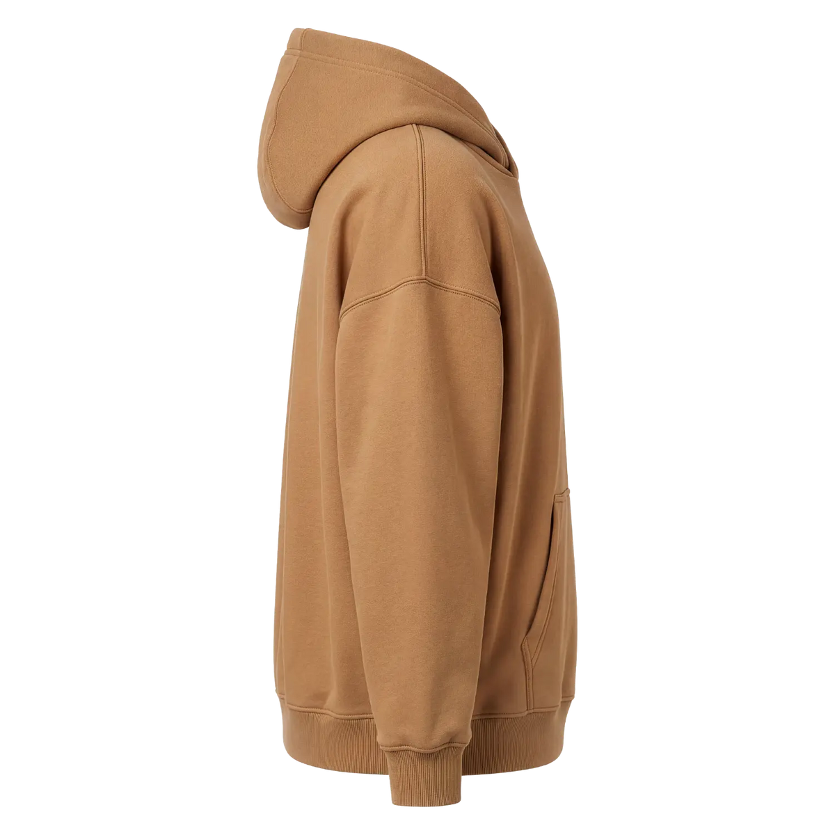 Hoodie Unisex – Never Walk Alone – Mocha Mousse
