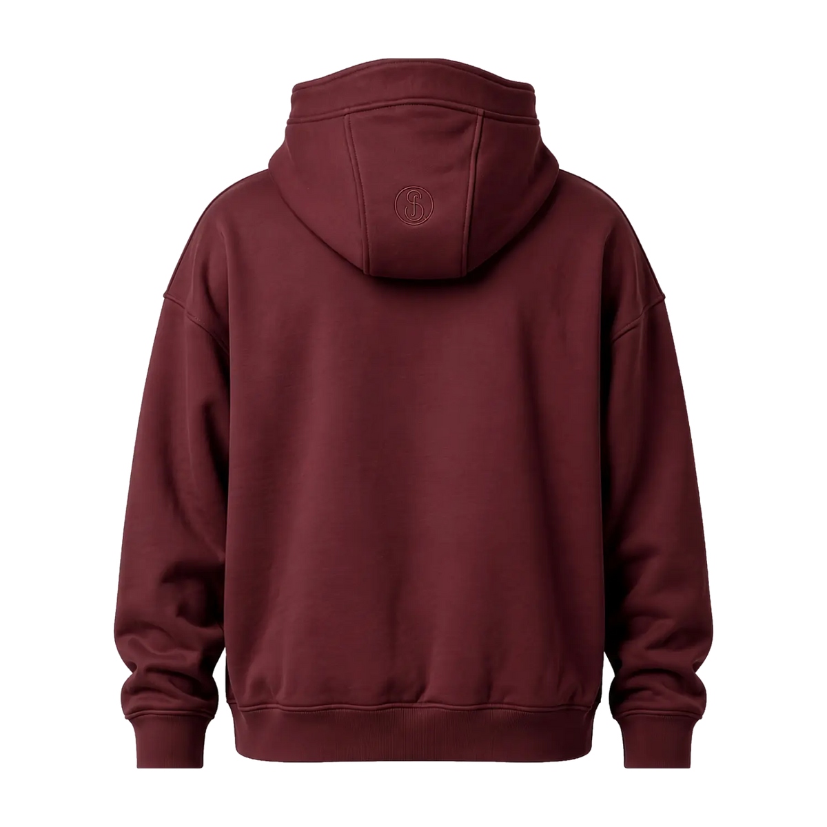 Hoodie Unisex – Fleur De Coeur – Red Mahogany