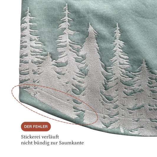Premium Hoodie Mantel - DARK FOREST