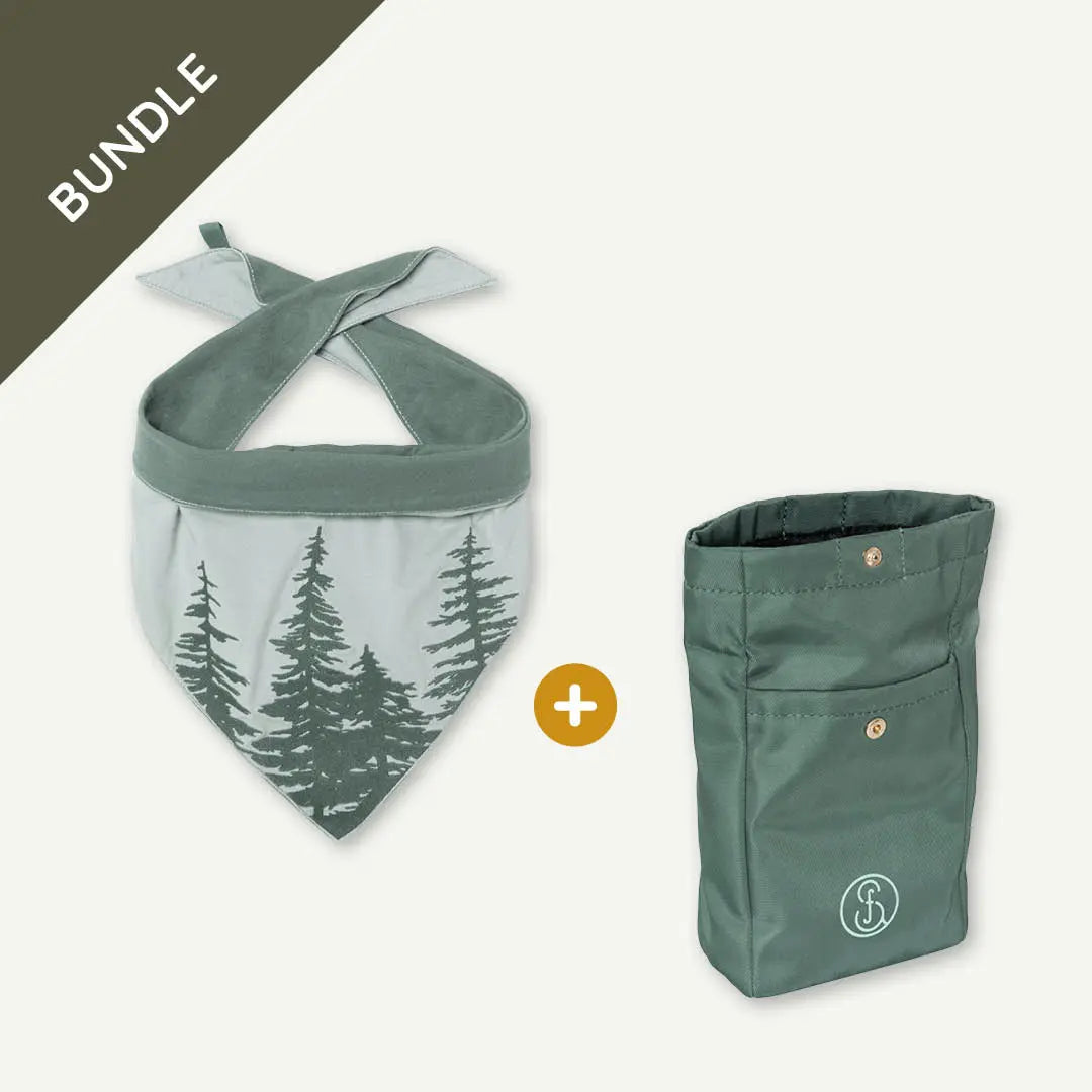 Bandana + Goodiebag Bundle MISTY FOREST